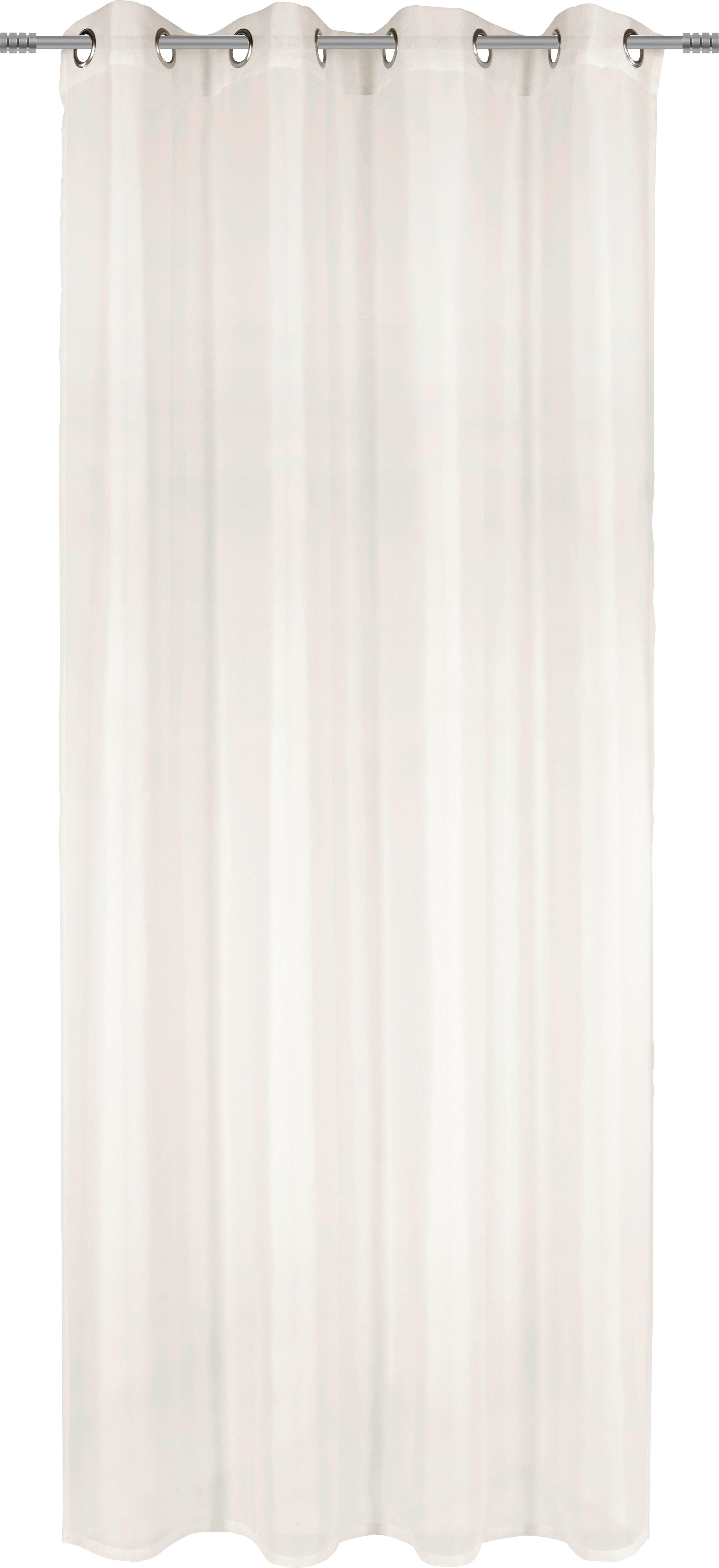 ÖSENSCHAL UNI VOILE transparent 140/245 cm   - Naturfarben, Basics, Textil (140/245cm) - Boxxx