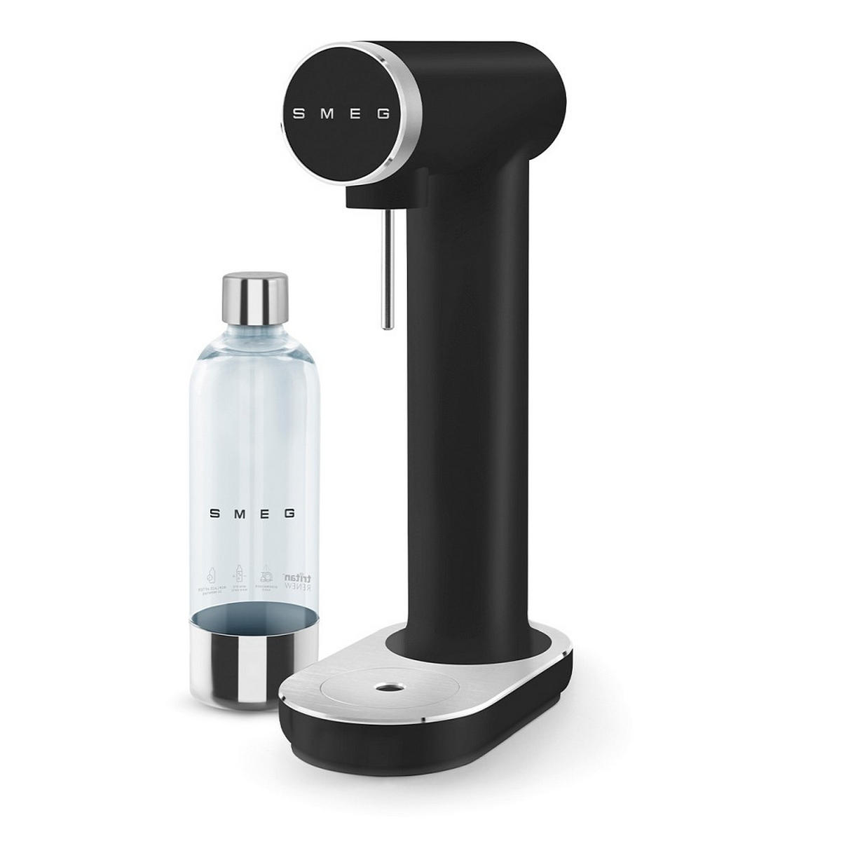 WASSERSPRUDLER Collezione  - Schwarz, Basics, Metall - SMEG