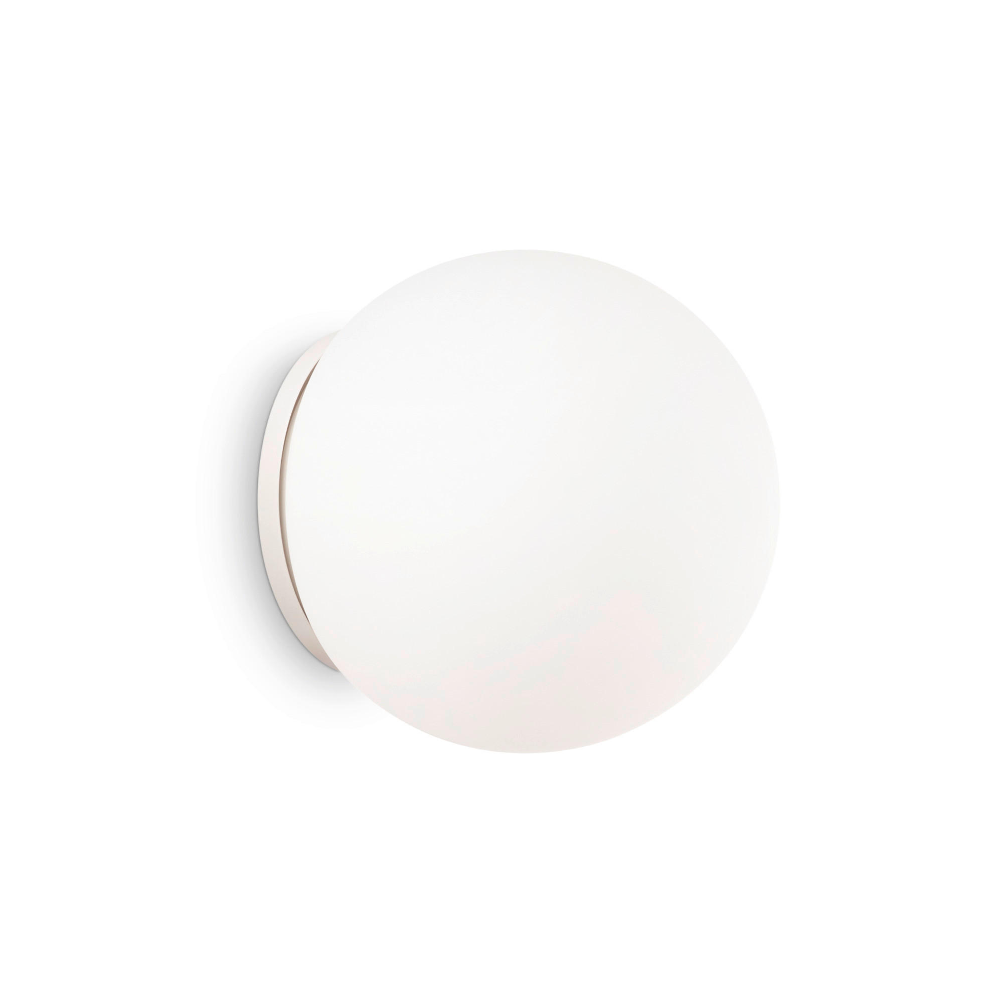 WANDLEUCHTE 30/30 cm   - Weiß, Basics, Glas (30/30cm) - Ideal Lux