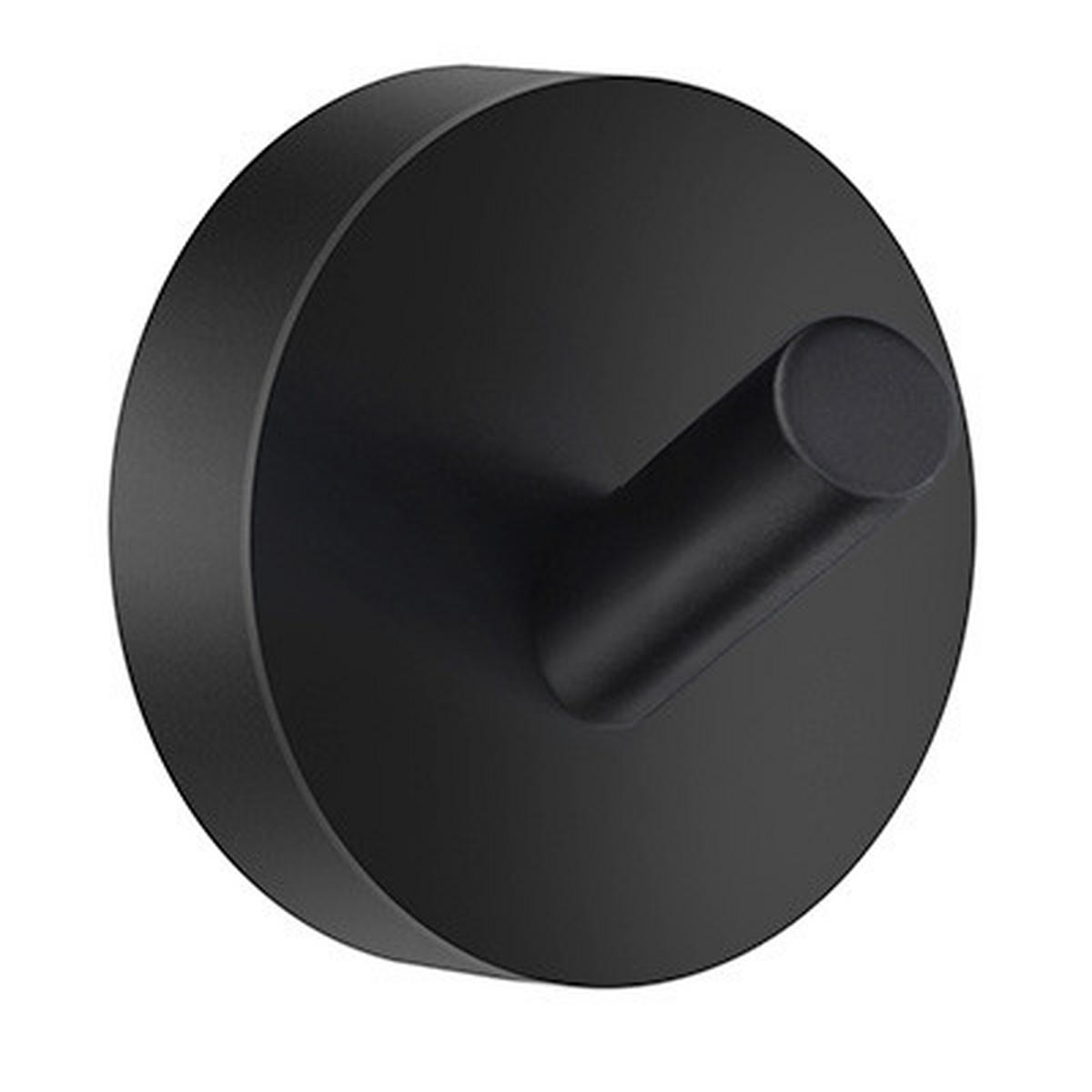 HANDTUCHHAKEN in Schwarz  - Schwarz, Basics, Metall (4,8/4,8/4,5cm)