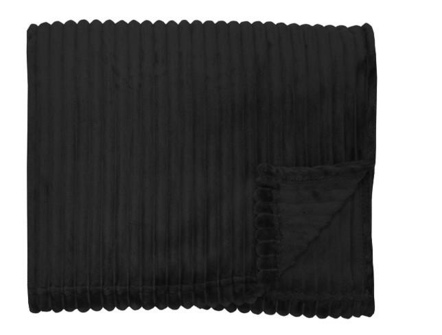 FILT 130/170 cm  - svart, Design, textil (130/170cm) - Best Price