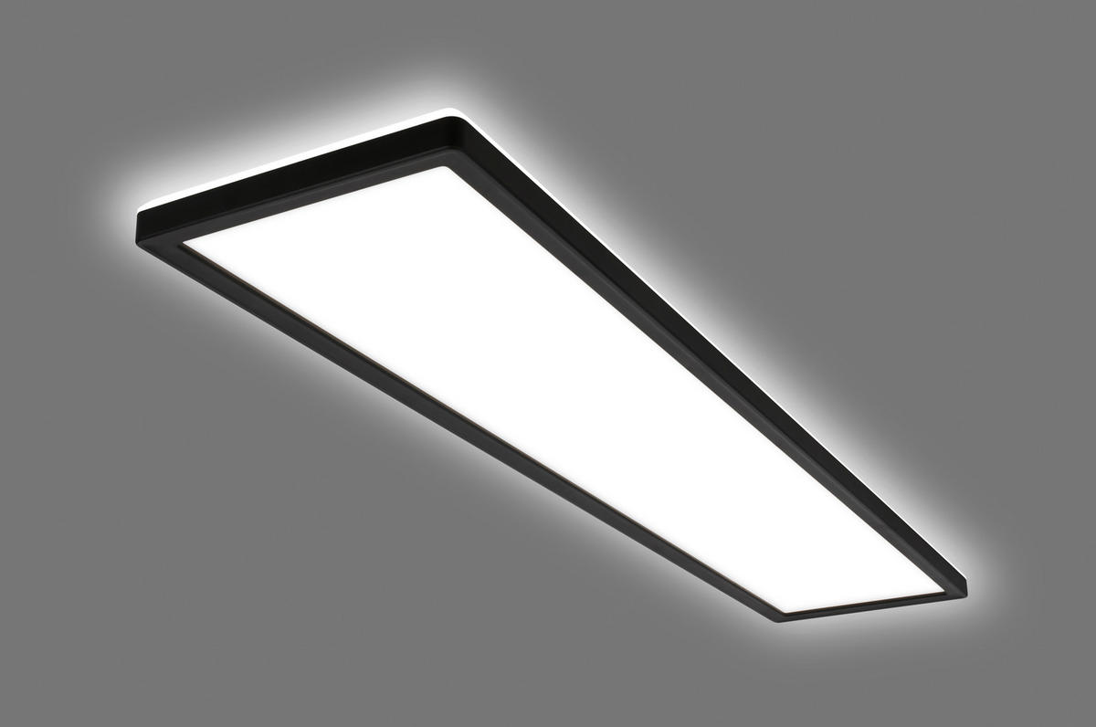 LED-PANEL  TAVA //4000 K// - črna, Basics, umetna masa (98/20/3cm)