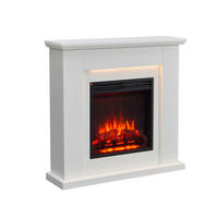 ELEKTROKAMIN - Weiß, Basics, Holzwerkstoff/Metall (89/88/25cm)