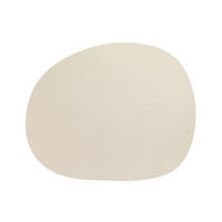 TISCHSET Naturmaterialien Creme  - Creme, Basics, Naturmaterialien (42/34/3cm) - Aida