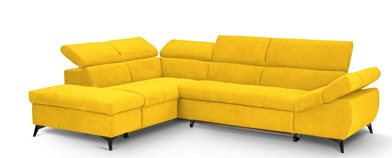 COLTAR EXTENSIBIL galben  - galben, Design (210/75/279cm) - Stylife