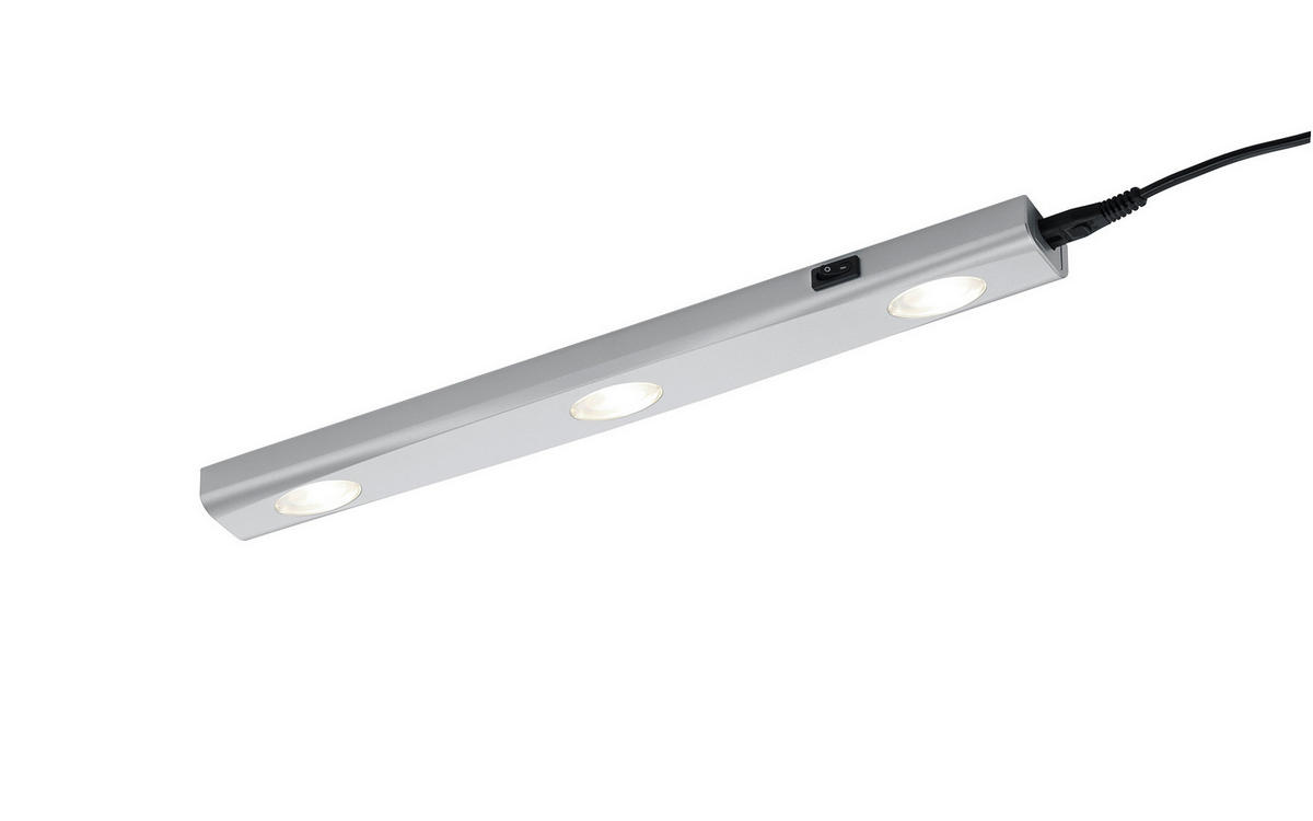 WANDLEUCHTE 40/2/4 cm   - Titanfarben/Weiß, KONVENTIONELL, Kunststoff/Metall (40/2/4cm) - Trio Leuchten