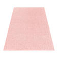 FLACHWEBETEPPICH 80/150 cm Nizza Rosa  - Rosa, Basics, Textil (80/150cm) - Novel