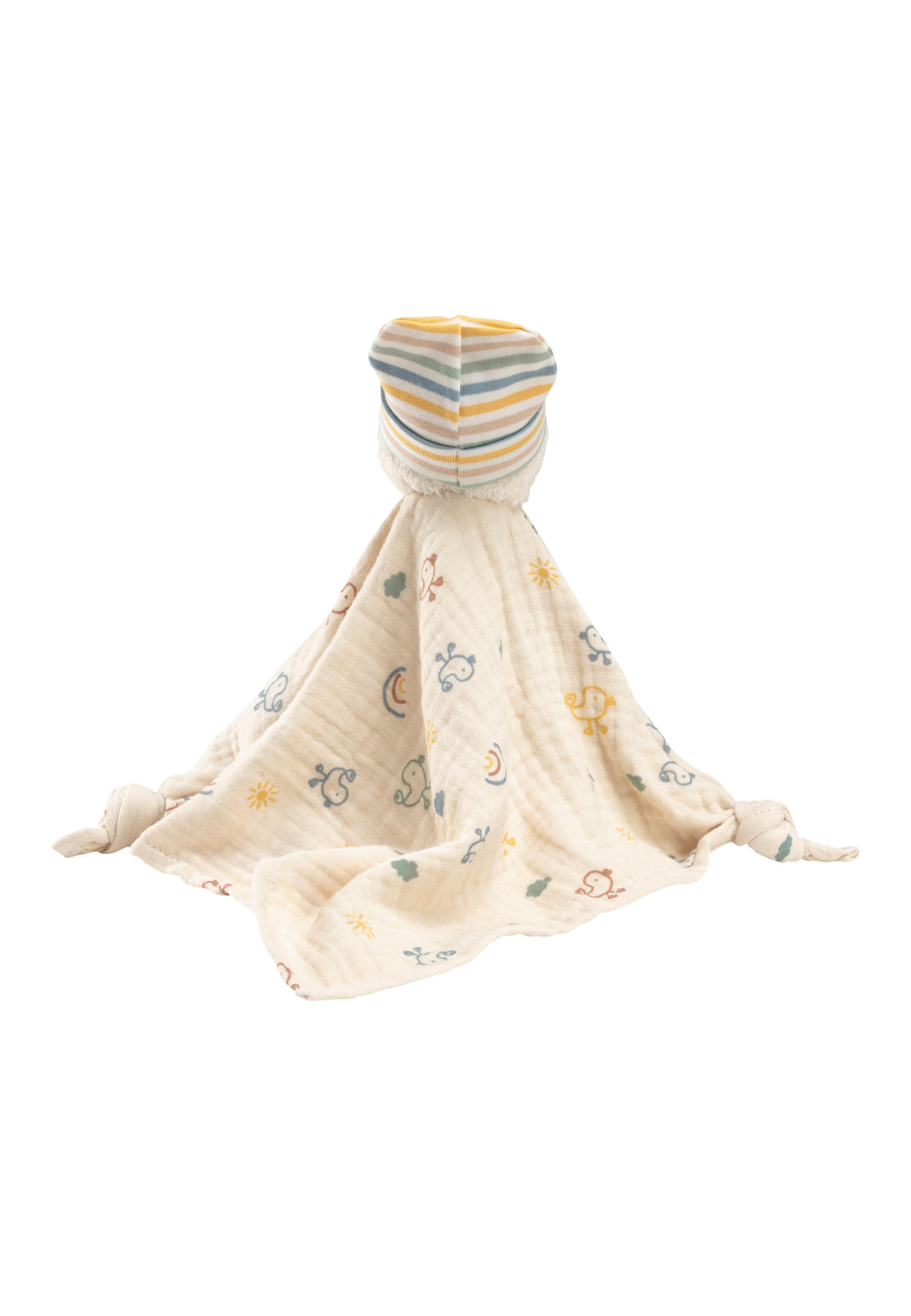 SCHMUSETUCH Edda  - Ecru, Basics, Textil (34/55/10cm) - Sterntaler