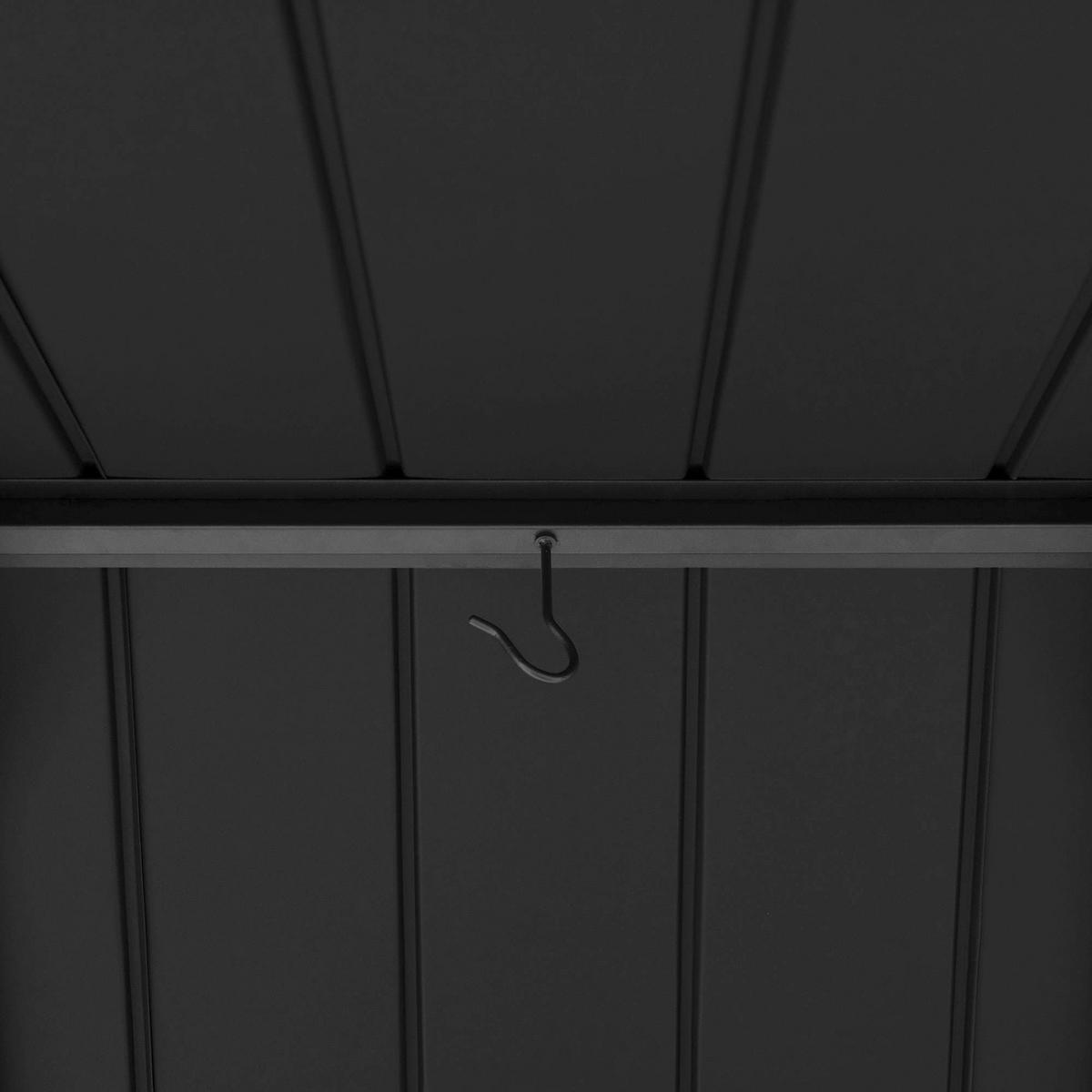 PAVILLON 399,5/291,5/335,5 cm   - Anthrazit, Basics, Holz/Kunststoff (399,5/291,5/335,5cm)