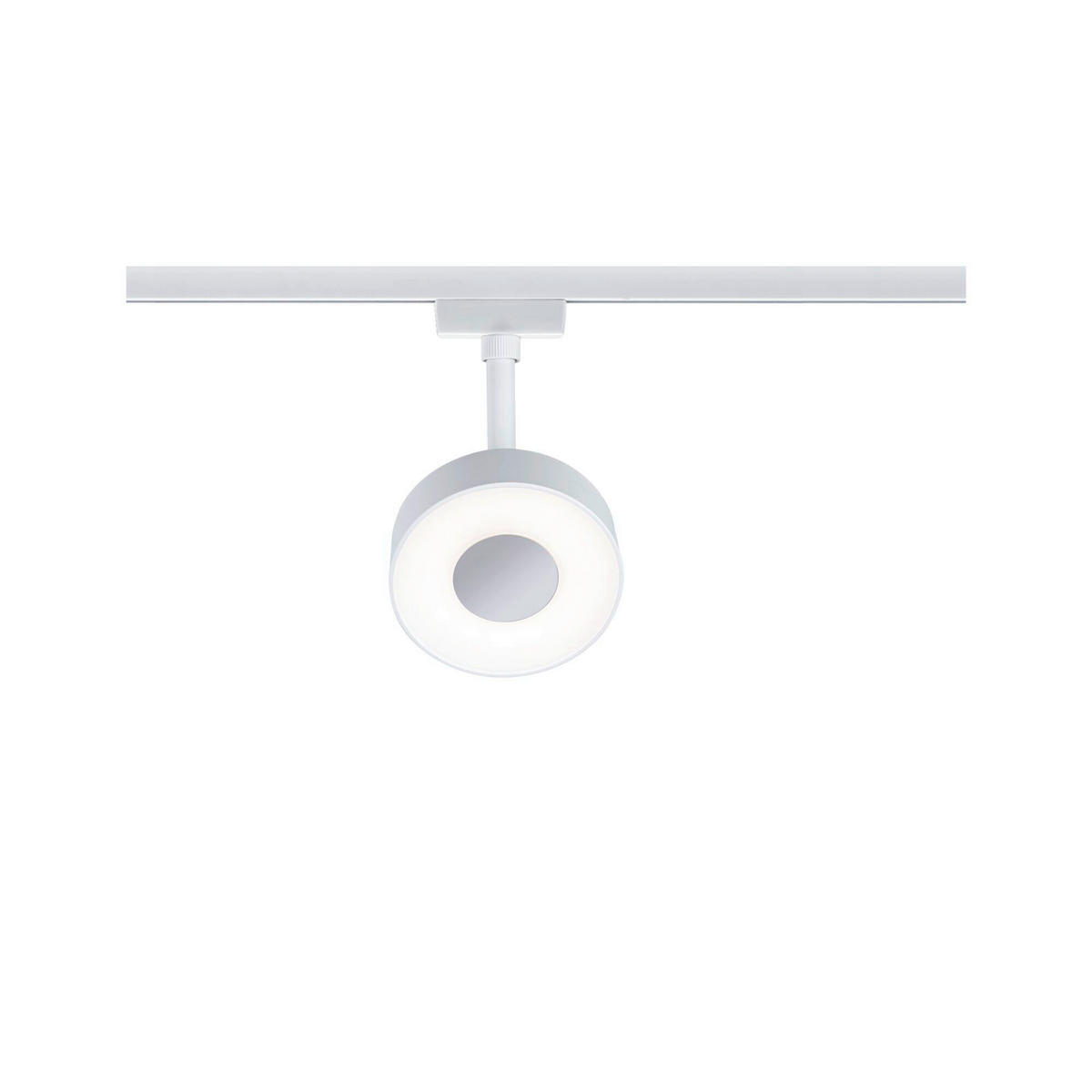 SCHIENENSYSTEM-STRAHLER - Weiß, Basics, Kunststoff/Metall (10/13,5cm) - Paulmann