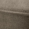 ECKSOFA in Chenille Taupe  - Taupe/Schwarz, KONVENTIONELL, Kunststoff/Textil (193/233cm) - Carryhome