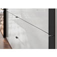 SCHWEBETÜRENSCHRANK 252/222/68 cm 2-türig Weiß  - Schwarz/Weiß, Design, Glas/Holzwerkstoff (252/222/68cm) - Dieter Knoll