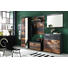 GARDEROBENSCHRANK - Grau/Pinienfarben, Trend, Glas/Holzwerkstoff (65 192 34cm) - Xora GARDEROBENSCHRANK - Grau/Pinienfarben, Trend, Glas/Holzwerkstoff (65 192 34cm) - Xora