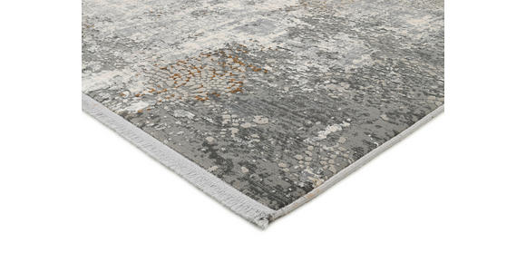 TEPPICH 67/130 cm Elandor Grau, Hellgrau, Beige  - Beige/Hellgrau, Design, Textil (67/130cm) - Novel
