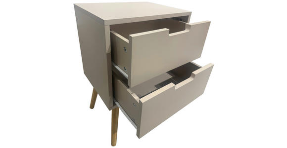 NACHTSCHRANK 40/60/30 cm Kiefer massiv  - Kaschmir/Naturfarben, Design, Holz/Holzwerkstoff (40/60/30cm) - Xora