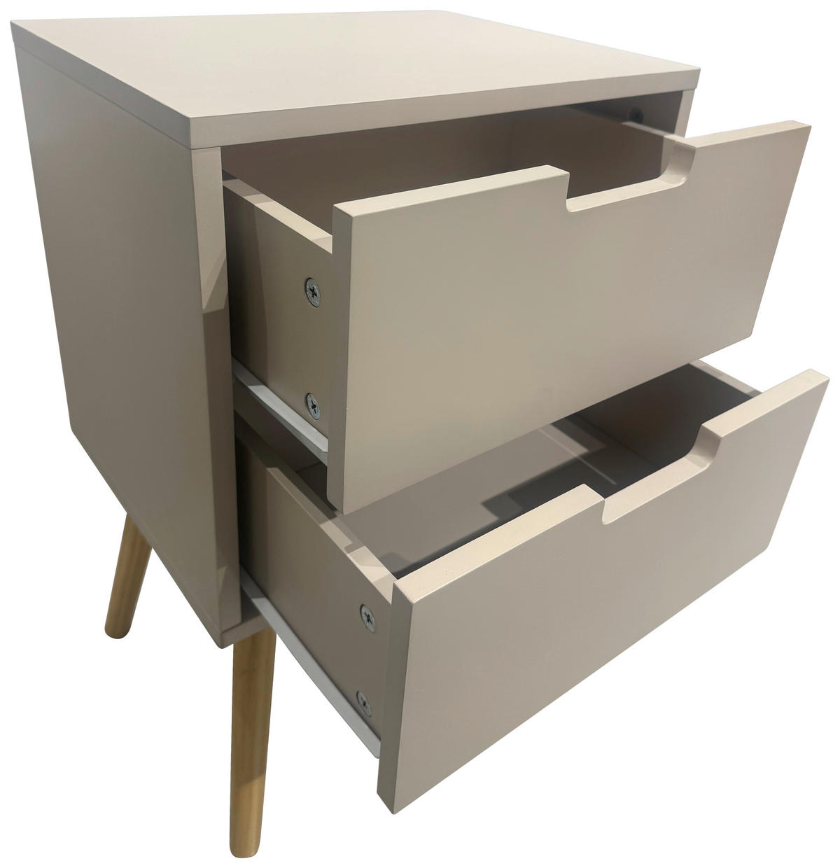 NACHTSCHRANK 40/60/30 cm Kiefer massiv  - Kaschmir/Naturfarben, Design, Holz/Holzwerkstoff (40/60/30cm) - Xora