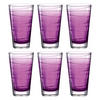 GLÄSERSET Vario 6-teilig  - Violett, Design, Glas (280ml) - Leonardo