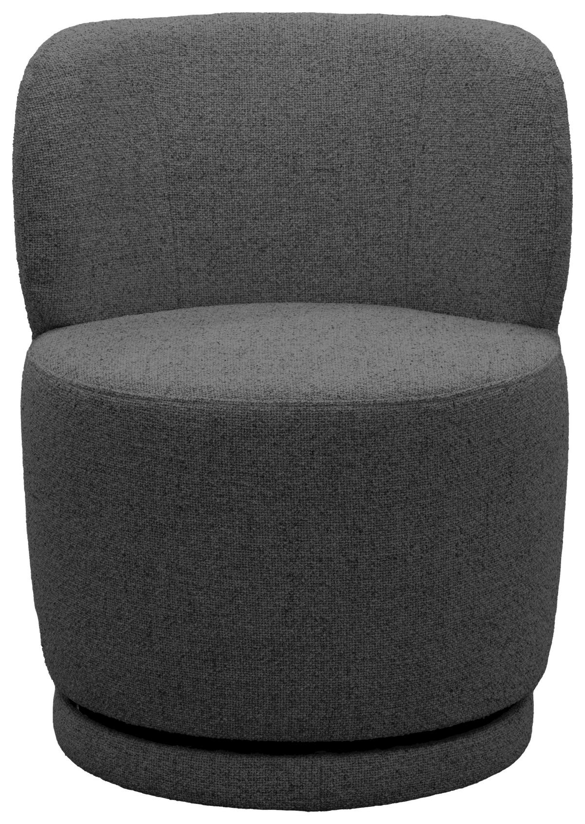 SESSEL in Webstoff Anthrazit  - Anthrazit/Beige, MODERN, Textil (60/74/60cm) - Livetastic