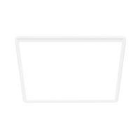 LED-DECKENLEUCHTE Tava A 42/42/3 cm   - Weiß, Basics, Kunststoff (42/42/3cm)