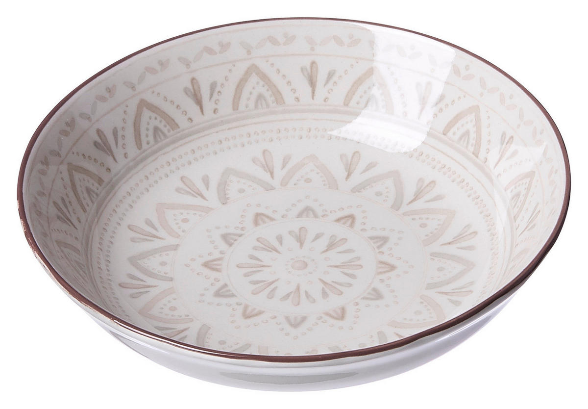 SCHALE Valencia 14 cm  - Creme/Braun, Konventionell, Keramik (14cm) - Ritzenhoff Breker