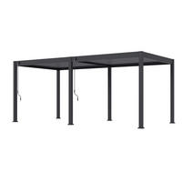 PERGOLA 300/600/255 cm   - Graphitfarben, Basics, Metall (300/600/255cm) - Gardenson