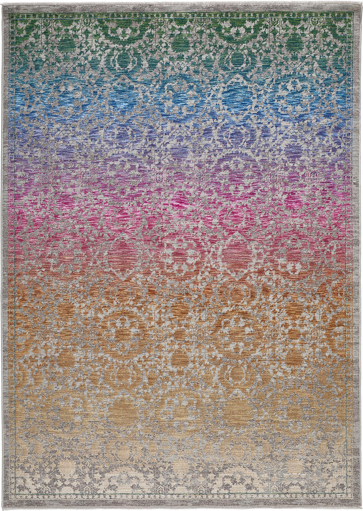 VINTAGE-TEPPICH 160/230 cm VIOLETTA Multicolor  - Multicolor, Design, Textil (160/230cm) - Novel