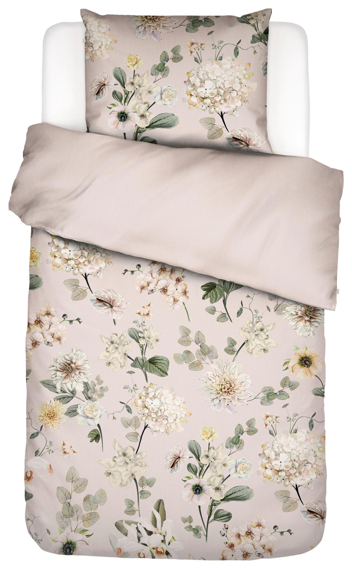 POVLEČENÍ, satén, světle růžová, 140/200 cm - světle růžová, Basics, textil (140/200cm) - Essenza