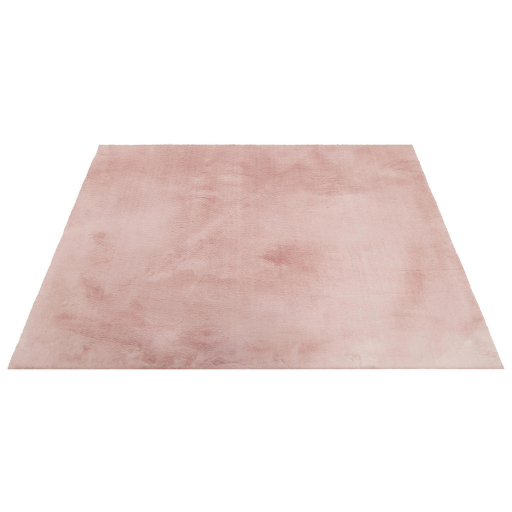 Thumbnail - Esprit Hochflorteppich Alice, Rosa, Textil, Uni, quadratisch, 200x200 cm, Textiles Vertrauen - Oeko-Tex®, Hohenstein, Oe...