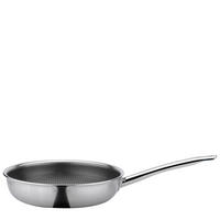 BRATPFANNE CUT RESIST PURE  - Edelstahlfarben, Basics, Metall (28/6,1cm) - Spring
