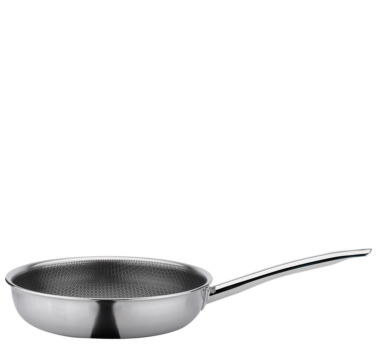 BRATPFANNE CUT RESIST PURE  - Edelstahlfarben, Basics, Metall (28/6,1cm) - Spring