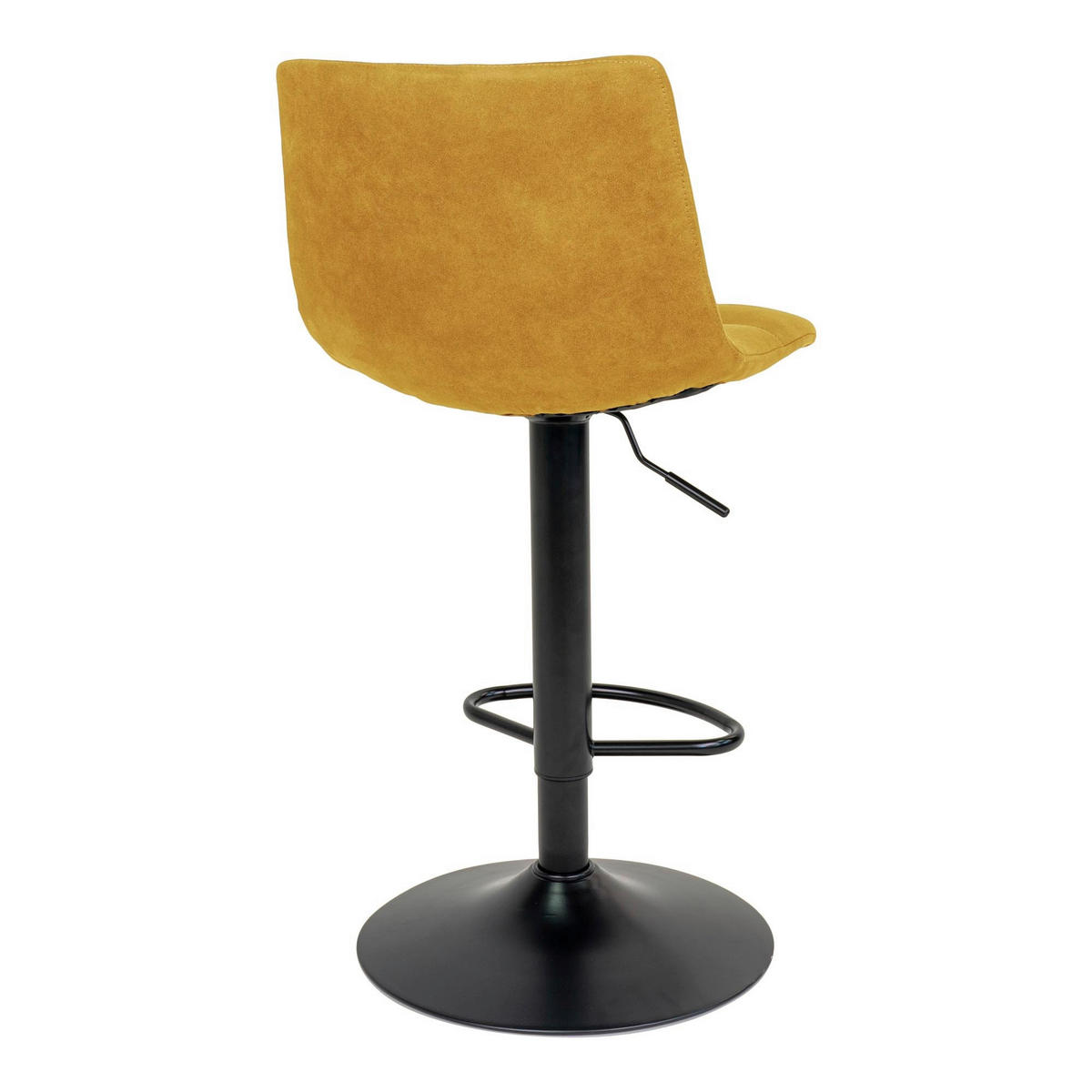 BARPALL SET i senapsgul  - svart/senapsgul, Modern, metall/textil (43/88-108/45cm) - MID.YOU