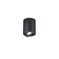 AUFBAULEUCHTE Neso 8.5/10 cm  - Schwarz, Design, Metall (8.5/10cm) - Helestra