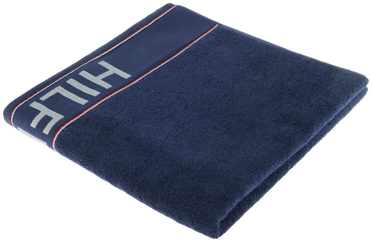 DUSCHTUCH Degree 70/130 cm  - Dunkelblau, Basics, Textil (70/130cm) - Tommy Hilfiger