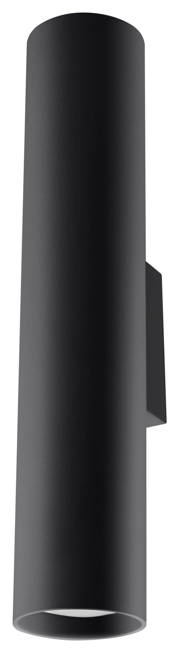WANDLEUCHTE LAGOS 6/8/30 cm  - Schwarz, KONVENTIONELL, Metall (6/8/30cm)
