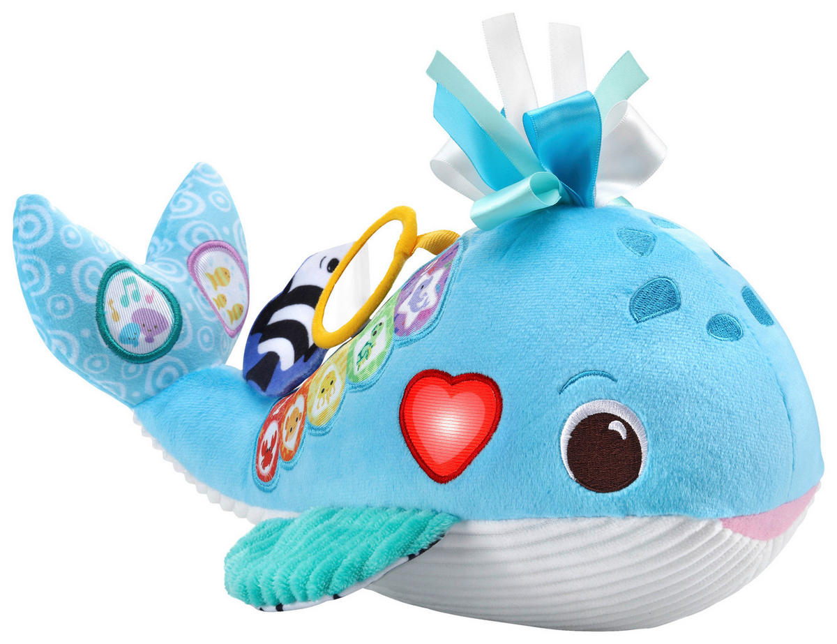 SPIELTIER  - Blau/Multicolor, Basics, Kunststoff/Textil (32,5/24,1/13,3cm) - Vtech