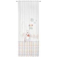 DETSKÝ ZÁVES, polopriehľadné,  - biela, Design, textil (135/255cm) - Disney