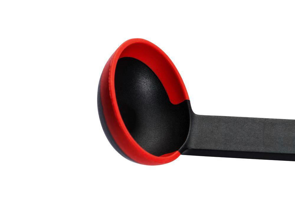 SCHÖPFLÖFFEL Cook-It  - Rot/Schwarz, Basics, Kunststoff (29,5/6,5/4,5cm) - WOLL