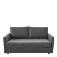 SCHLAFSOFA in Flachgewebe Grau  - Grau, Design, Textil (166-204/88/110-120cm) - Bali