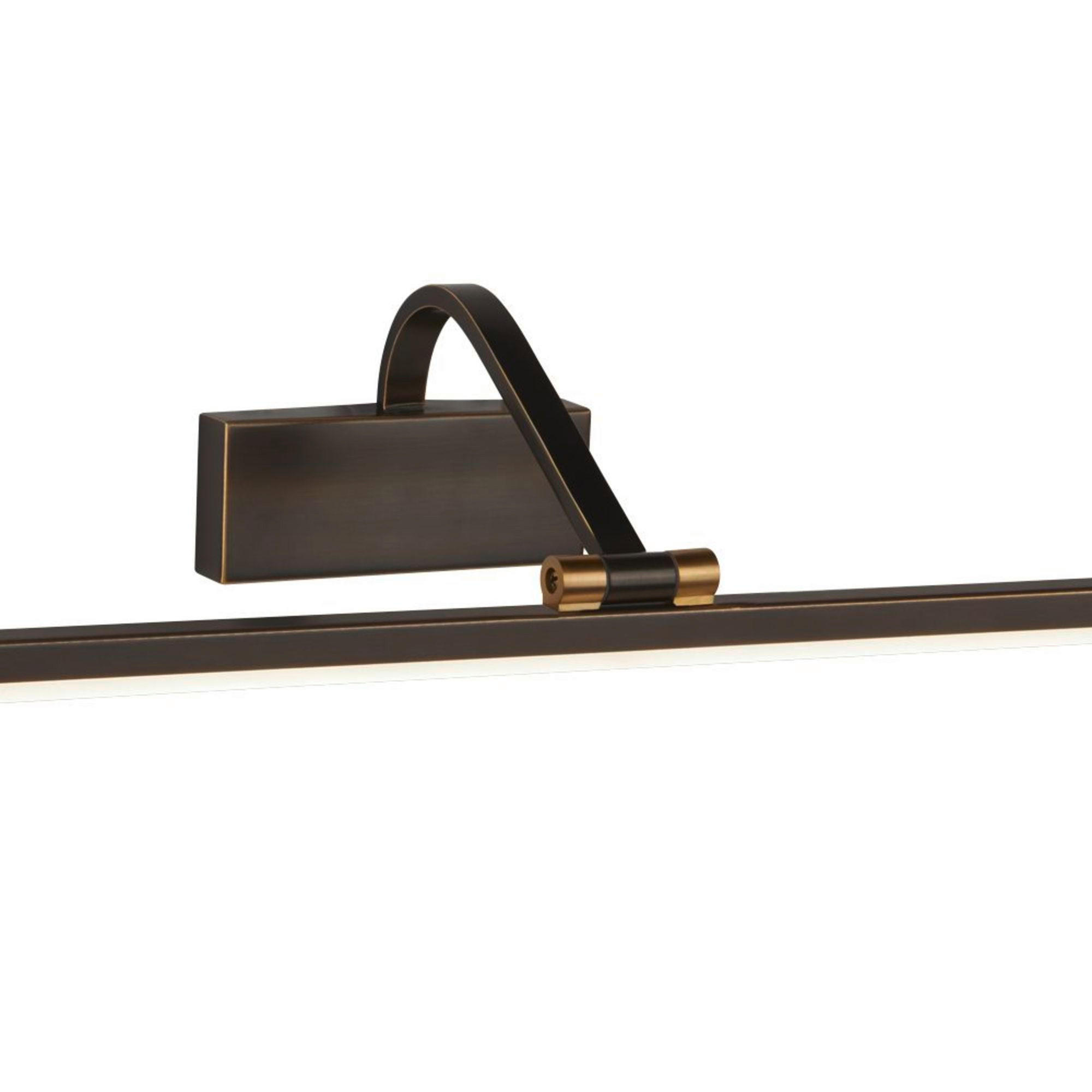 LED-BILDERLEUCHTE 70/11 cm   - Goldfarben, Design, Metall (70/11cm)