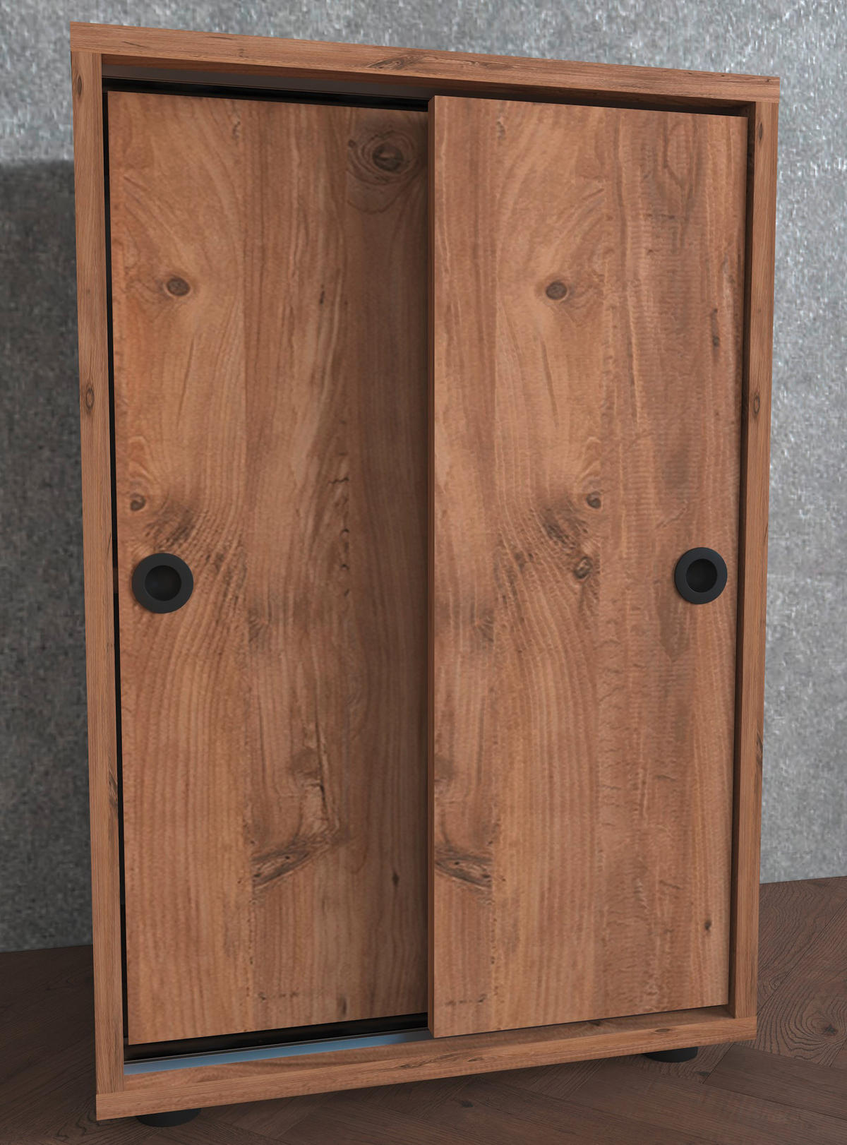AKTENSCHRANK Honigeiche  - Honigeiche, Design, Holzwerkstoff (49/74/38cm) - MID.YOU