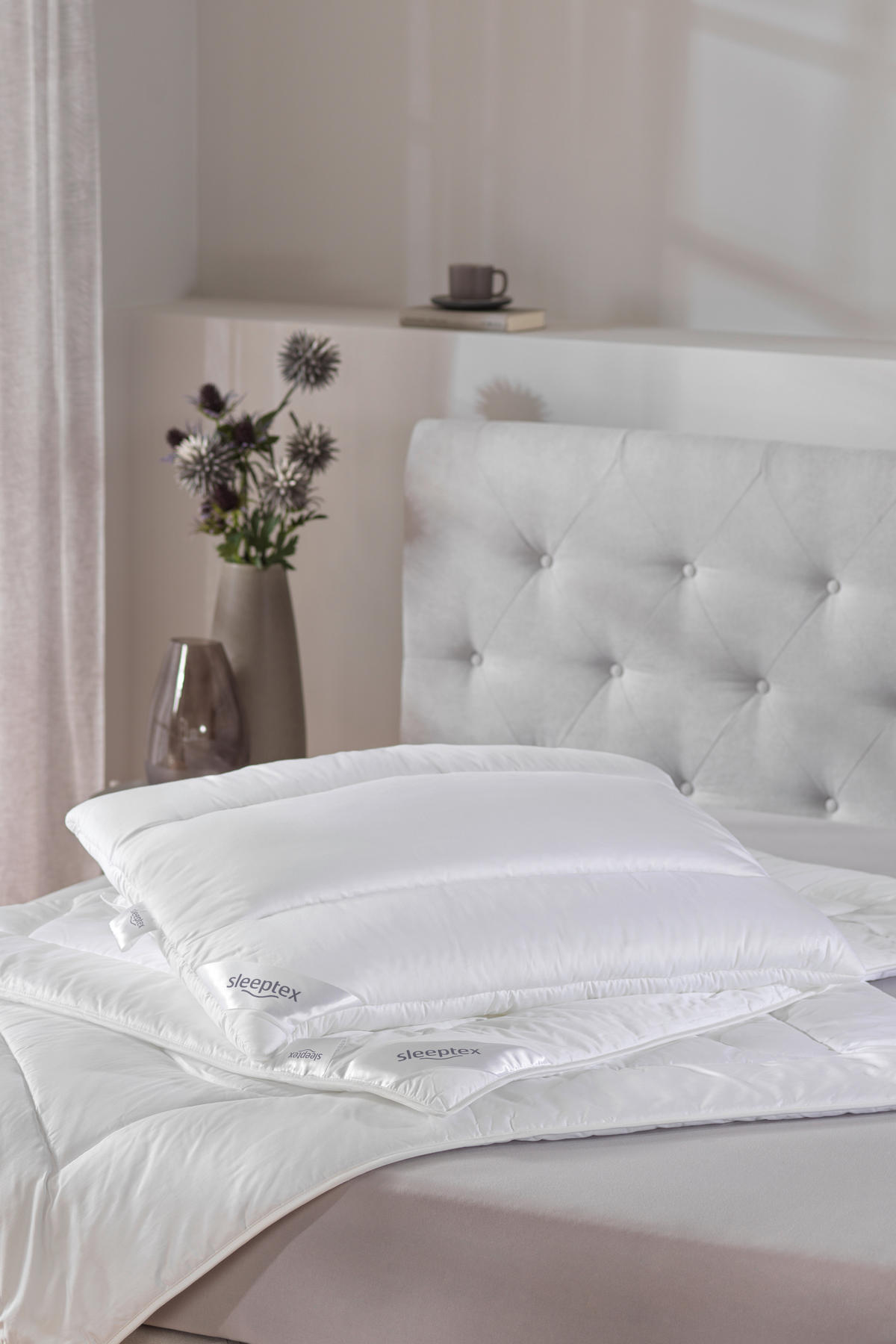 BAUCHSCHLÄFERKISSEN 70/90 cm   - Weiß, Basics, Textil (70/90cm) - Sleeptex