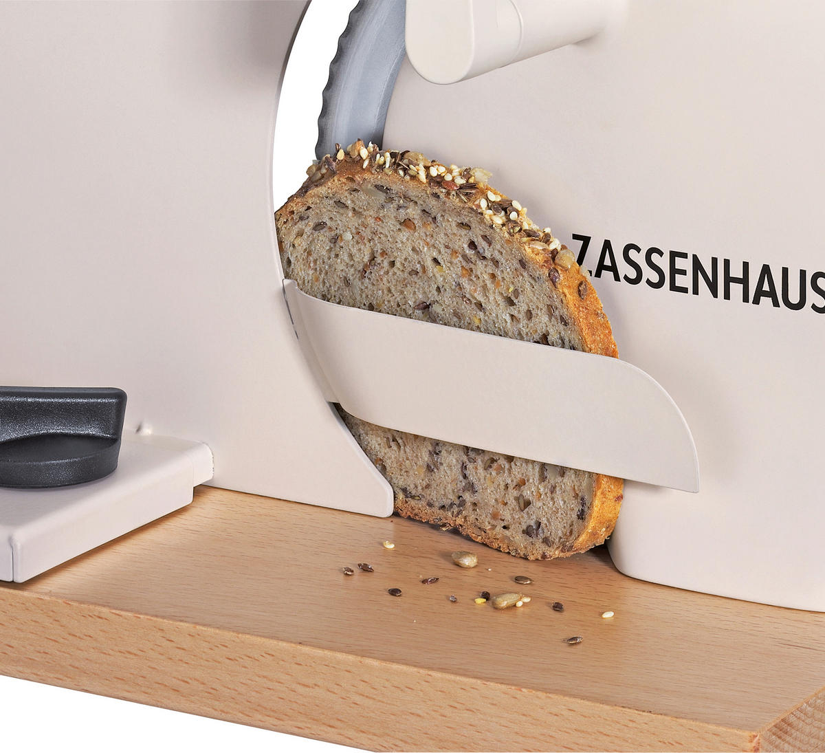 ALLESSCHNEIDER   - Creme, Basics, Holz/Metall (32,5/25,5/20cm) - Zassenhaus