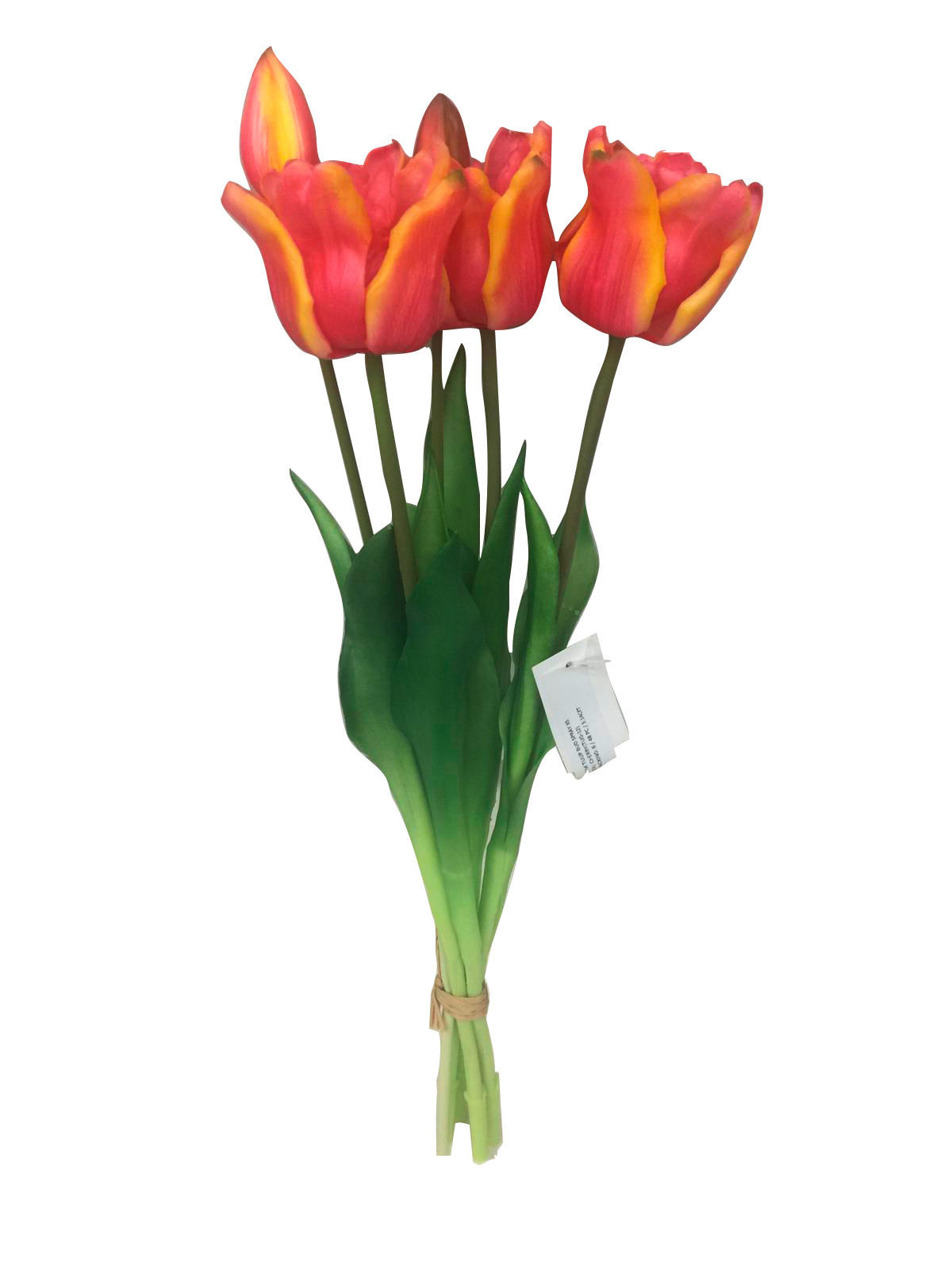 KUNSTBLUME - Weiss/Pink, Lifestyle, Kunststoff/Metall (44cm)