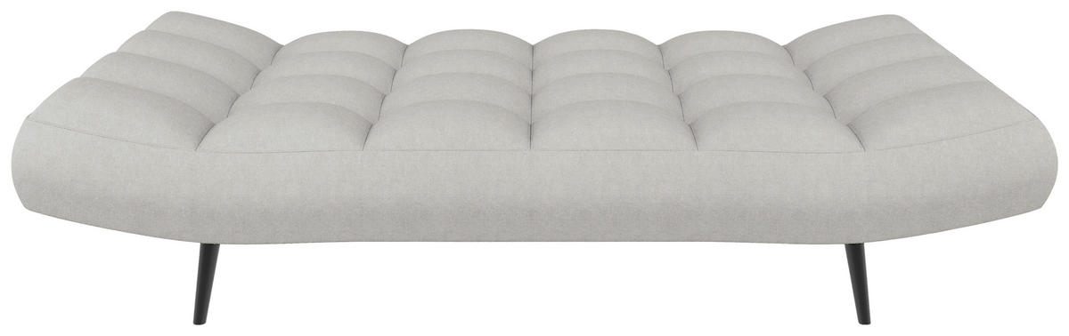 SCHLAFSOFA  in Mikrofaser Naturfarben  - Schwarz/Naturfarben, KONVENTIONELL, Holz/Textil (197/85/92cm) - Carryhome