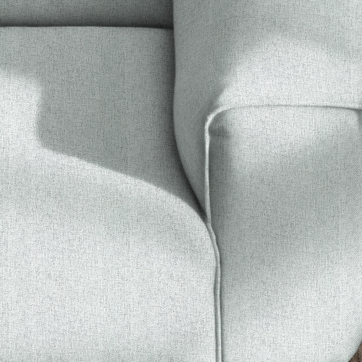 ECKSOFA in Webstoff Hellgrau  171/265 cm  - Hellgrau/Schwarz, Design, Kunststoff/Textil (171/265cm) - home24