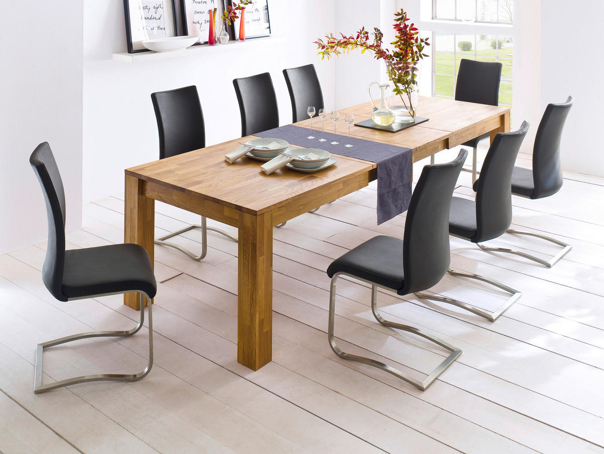 SCHWINGSTUHL  in Edelstahl Echtleder  - Edelstahlfarben/Grau, Design, Leder/Metall (43/103/52cm) - Livetastic