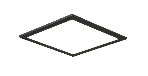 LED-PANEEL 30/30/4,5 cm  - Schwarz, Basics, Kunststoff/Metall (30/30/4,5cm) - Novel