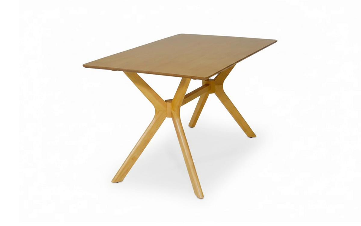 ESSTISCH 140/80/75,5 cm Echtholz  Holz in verschiedenen Holzarten erhältlich Eichefarben  - Eichefarben, KONVENTIONELL, Holz (140/80/75,5cm) - MID.YOU