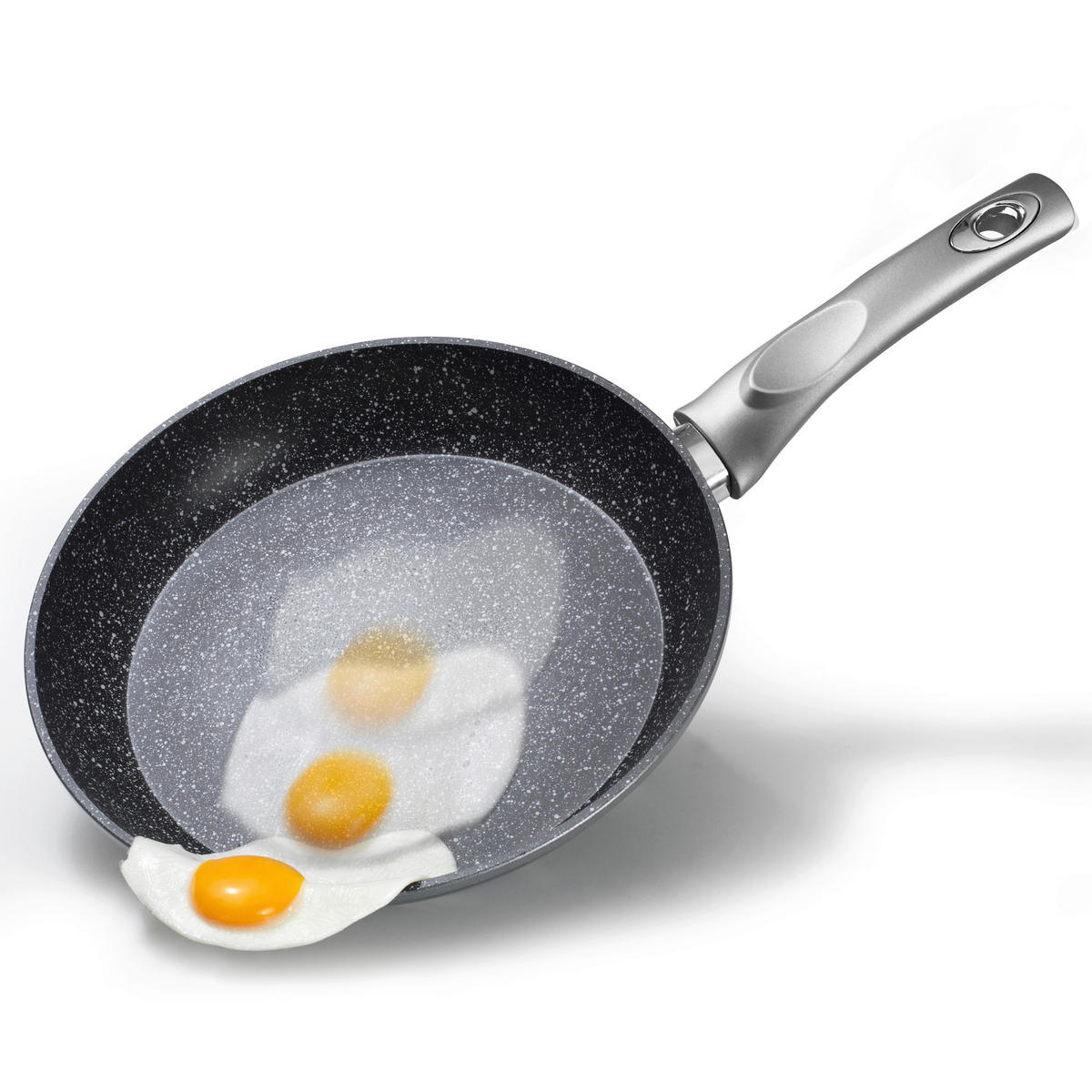 SCHMORPFANNE  - Anthrazit, Basics, Metall (24/5,9cm) - Stoneline