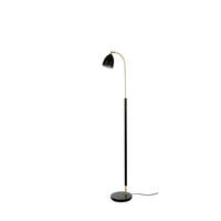 STEHLEUCHTE 22,9/133,8 cm    - Messingfarben/Schwarz, Basics, Metall (22,9/133,8cm) - Belid